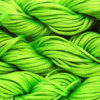 1 Hank ( 30 Metres ) Nylon Braided Braiding Cord Thread 1mm Kumihimo Green T63