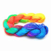 1 Hank ( 30 Metres ) Nylon Braided Braiding Cord Thread 1mm Kumihimo Mixed Colours Y18