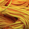 1 Hank ( 30 Metres ) Nylon Braided Braiding Cord Thread 1mm Kumihimo Orange V198