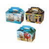 10 Party Food Boxes Loot Lunch Cardboard Gift Boxes Blue PIrate
