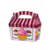 10 x Treat Boxes Cupcake Gift Bags Kids ML Cupcake