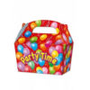 10 x Treat Boxes Cupcake Gift Bags Kids ML Party Time