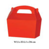 10 x Treat Boxes Cupcake Gift Party Loot Bag ML Red