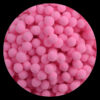 10mm & 15mm Fluffy Craft Pompoms Mini Pom Poms Pink