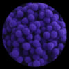 10mm & 15mm Fluffy Craft Pompoms Mini Pom Poms Purple