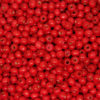 200 Pcs 8mm ROUND WOODEN BEADS WOOD CRAFT BEAD RED