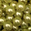 Round Glass PEARL Beads Various Sizes and Colours ML Champagne