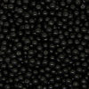 Round Glass PEARL Beads Various Sizes and Colours ML Opaque Black