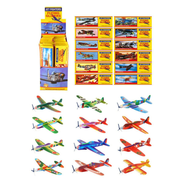 Children's Birthday Party Bag Filler Toys Jet Gliders