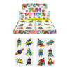 Children's Birthday Party Bag Filler Toys Superhero Tattoos