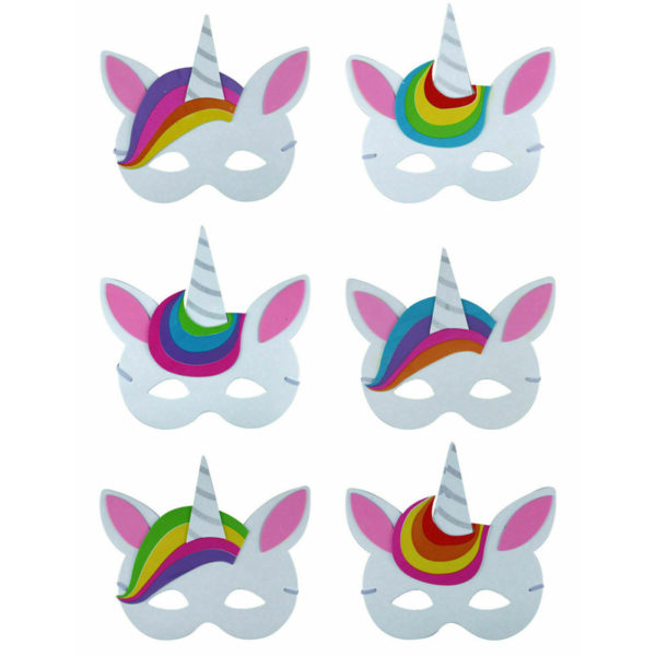 Children's Birthday Party Bag Filler Toys Unicorn Masks