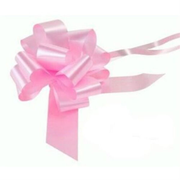 Large 50mm Party Pull Bows Floristry ML Baby Pink