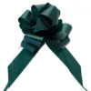 Large 50mm Party Pull Bows Floristry ML Hunter Green