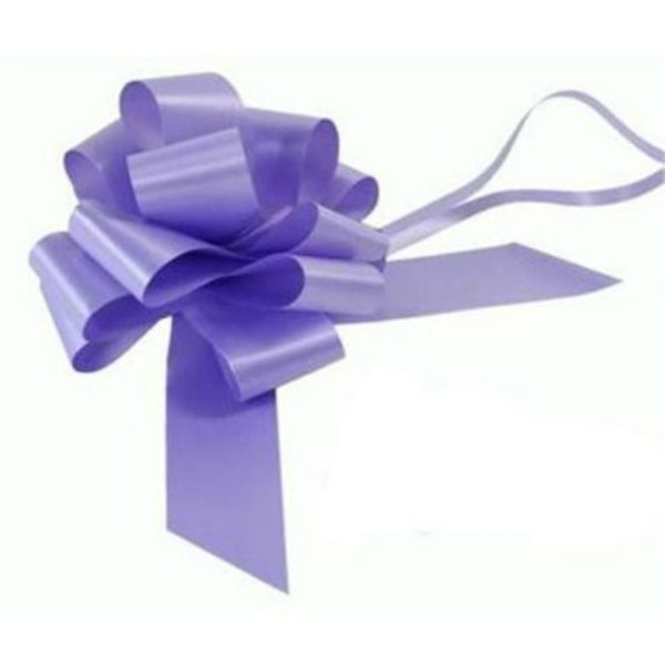 Large 50mm Party Pull Bows Floristry ML Lilac