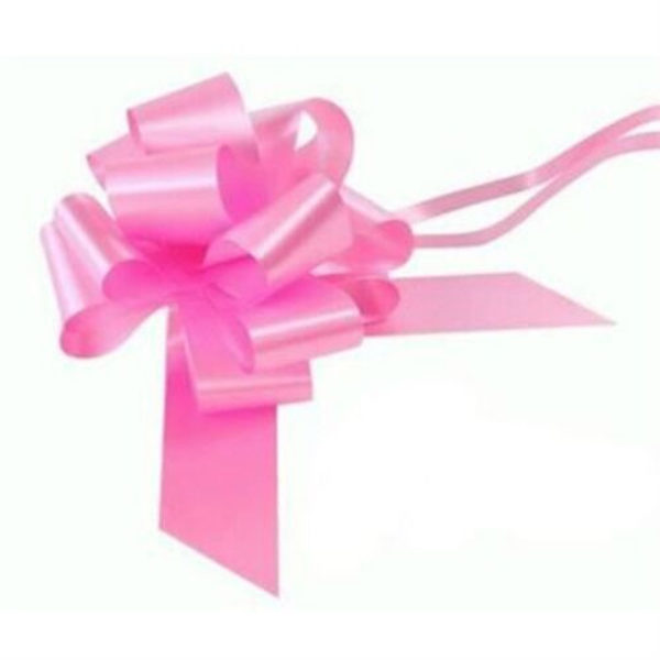 Large 50mm Party Pull Bows Floristry ML Pink
