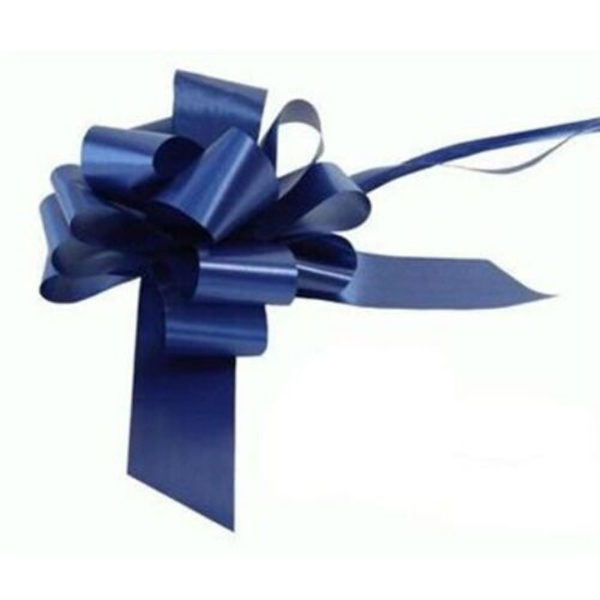 Large 50mm Party Pull Bows Floristry ML Royal Blue