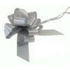 Large 50mm Party Pull Bows Floristry ML Silver