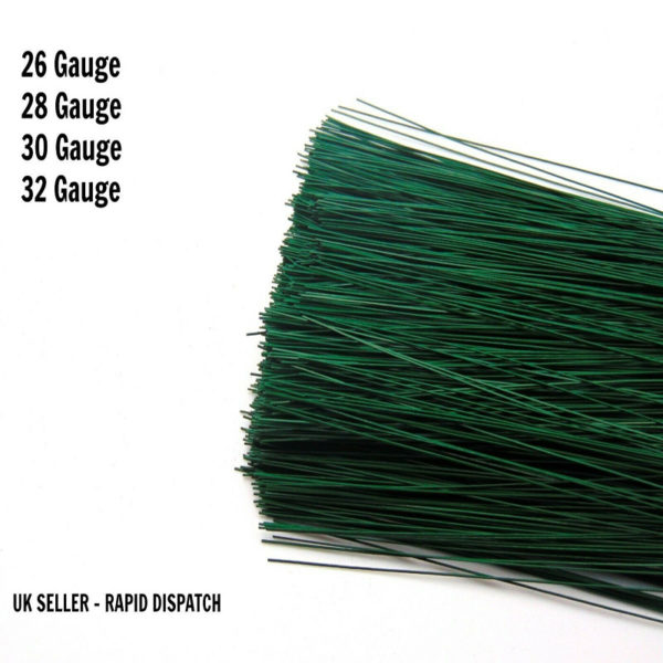 Oasis Green Stub Wire Florist Wire