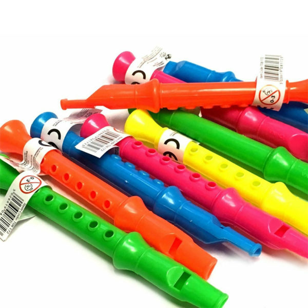 Mini Flute Whistle Toy Recorder Party Bag Fillers