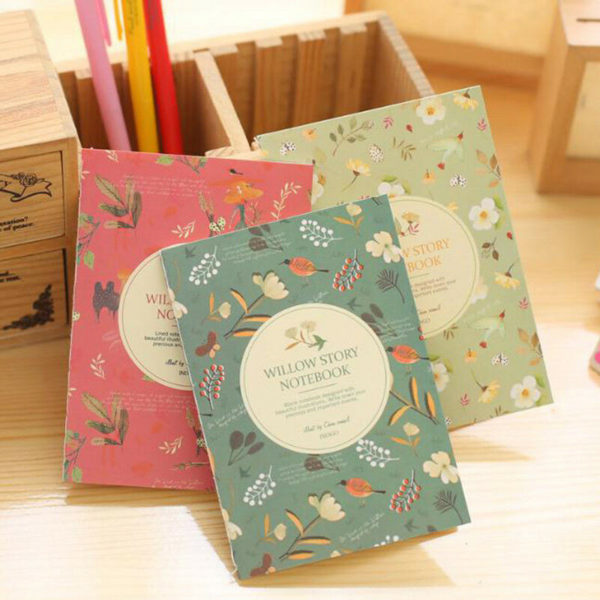 Willow Story Mini Notebook Small Memo Pad Lined Jotter Pocket Note Shopping O3