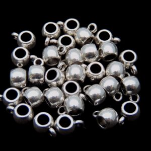 Antique Tibetan Silver Bails 9mm Jewellery Beads Craft Pendant Hanger Hangers ML