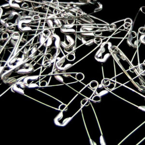 27mm Antique Silver Safety Pins Jewellery Costume Tools Craft Dressmaking Sewing