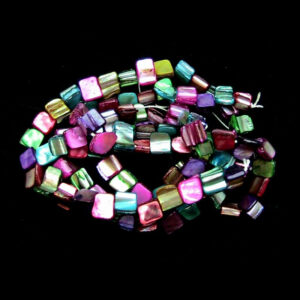 Mixed Colour Mother of Pearl Shell Charm Beads 15mm & 10mm Sizes Jewellery Craft