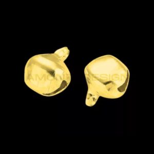 6mm Gold - Christmas Ringing Jingle Bell Beads Xmas Craft Silver Gold Mixed Colour H108