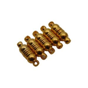 5 Pcs - 13mm Gold Plated Strong Magnetic Clasps Jewellery Craft Beading i219