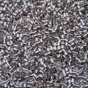 2mm Antique Silver Plated Tube Crimp Beads Jewellery Making Findings Craft UK