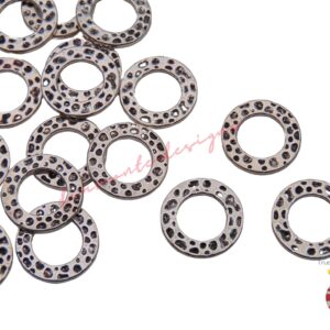 20 Pcs - Tibetan Silver 15mm Linking Ring Ring Connectors Jewellery Craft Beading UK B205