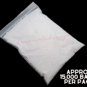 White Polystyrene Craft Styrofoam Filler Beads Handicraft Slime Balls Kids i83
