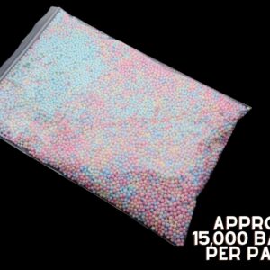 Pastel Mix Polystyrene Craft Styrofoam Filler Beads Handicraft Slime Balls i142