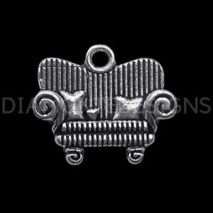 20 Pcs Tibetan Silver Sofa Couch Settee Charm Friends Jewellery Pendant i169