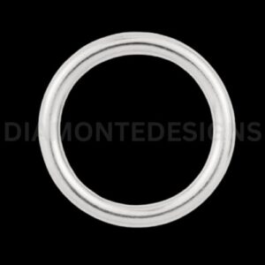100 Pcs 12mm Silver Plated Soldered Closed Jump Connecting Rings Jewellery B171